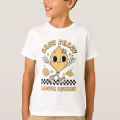 T-shirt Retro Squeezy Lemon Easy Peasy pour enfant (Devant)
