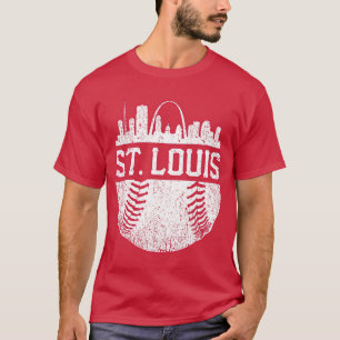 T-shirt Retro St Louis Baseball Vintage
