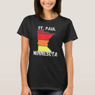 T-shirt Rétro St Paul MN Minnesota City Appareils