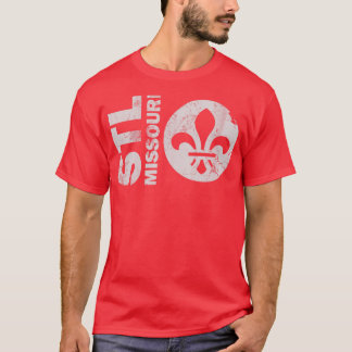 T-shirt Retro Stl St Louis Missouri