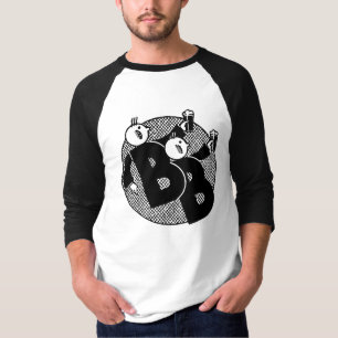 T-shirt Rétro style belge d'art déco de bière