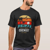 T-shirt Retro Style Retirement Gag Idea Funny Retired Chem (Devant)