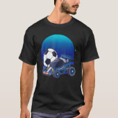 T-shirt Retro Style Rocket Rc Soccer (Devant)