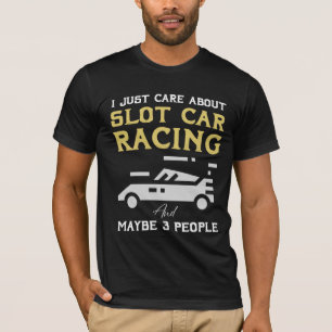 T-shirt Retro Style Slot Car Racing présent pour elle ou 