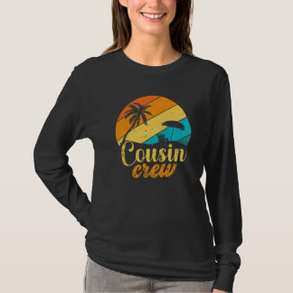 T-shirt Retro Summer Family Vacation Vintage Beach Cousin 