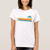 T-shirt Retro Sunset 71 (Devant)