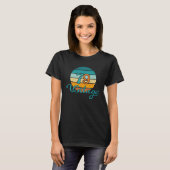 T-shirt Retro Sunset 79 Vintage en détresse (Devant entier)