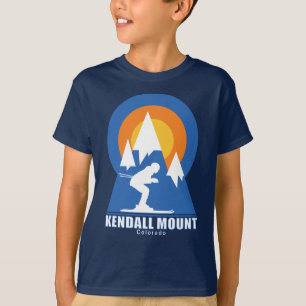 T-Shirt rétro Sunset Kendall Mountain Ski
