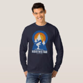 T-Shirt Rétro Sunset Ski Northstar (Devant entier)
