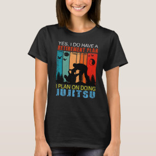 T-shirt Retro Sunset Slogan Retraite Je Prévois De Faire J