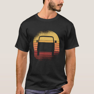 T-shirt Retro Sunset Vanagon Syncro 4x4 Bus