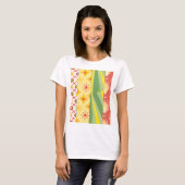 T-shirt Retro Sunshine Patterns – Bold Colorful (Devant entier)