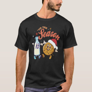 T-shirt Retro Super C'Est La Saison Lait De Cookie Vintage