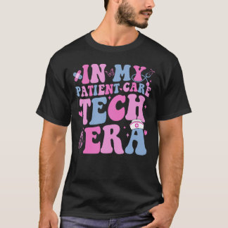 T-shirt Retro Super Dans Mon Technicien De Soins Patients