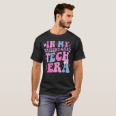 T-shirt Retro Super Dans Mon Technicien De Soins Patients  (Devant entier)