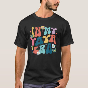 T-shirt Retro Super dans My Yaya Era Joyeuse fête des mère