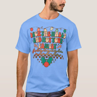 T-shirt Retro Super Deck Les Halls Et Non Votre Famille Xm