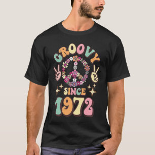 T-shirt Retro Super depuis 1972 Anniversaire Vintage les a
