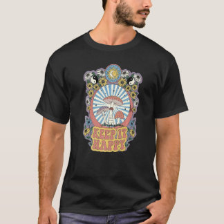 T-shirt Retro Super Garder Il Joyeux Champignons Daisy Sun