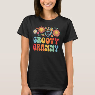 T-shirt Retro Super Grammy Matching Famille 1er anniversai