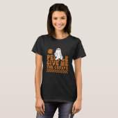 T-shirt Retro Super Halloween Les Gens Me Donnent Des Cree (Devant entier)
