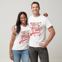 Retro Super Holly Jolly Vibes Typographie