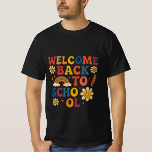 T-shirt Retro super "Welcome Back to School" Design