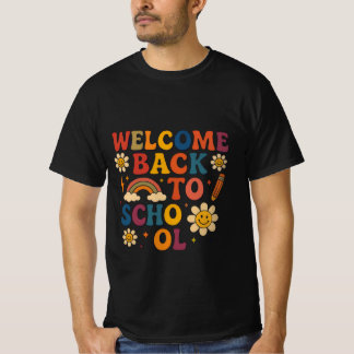 T-shirt Retro super "Welcome Back to School" Design