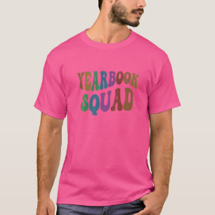 T-shirt Retro SUPER YEARBOOK CREW Retro Publication Editeu
