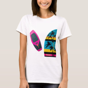 T-shirt Retro Surf & Skate Design - Vibes des années 80