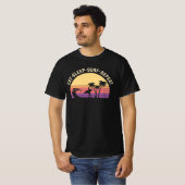 T-shirt Retro Surfing (Devant entier)