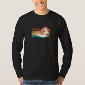 T-shirt Retro Surfing Surfer Premium (Devant)