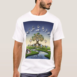 T-shirt Retro Surreal Collage Aesthetic Shirt | Vintage Ar