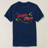 T-shirt Retro Swiftie Maman J'ai eu le meilleur jour avec  (Design devant)