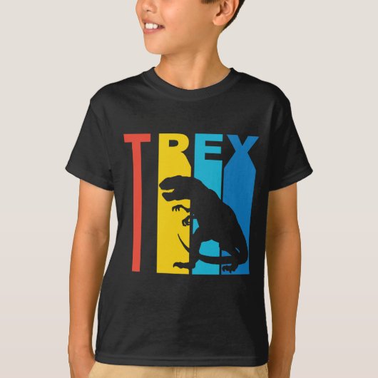 T-shirt Rétro T Rex (Devant)