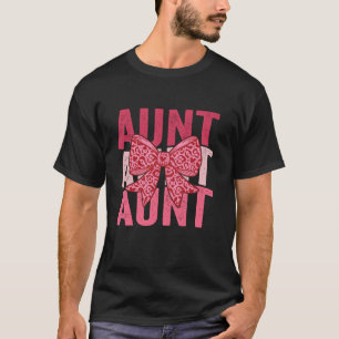 T-shirt Retro Tante Valentine's day Coeur Coquette Bow Mat