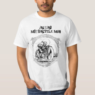 T-shirt Rétro tee - shirt vintage d'amusement d'homme de