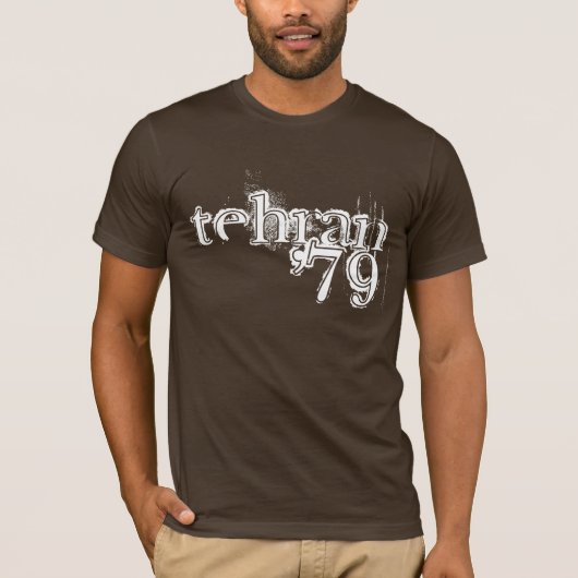 T-shirt Rétro "Téhéran '79" (Devant)