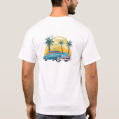 T-Shirt Rétro Temps d'Été – vacances (Dos)
