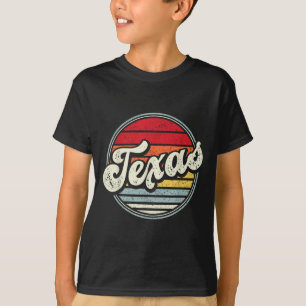 T-shirt Retro Texas Home Cool d'État les années 70 Style S