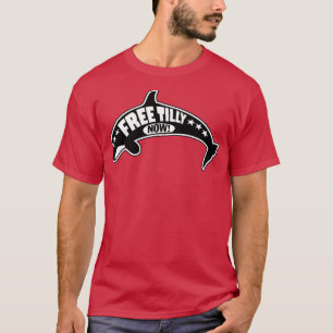 T-shirt Rétro Throwback Free Tilly MAINTENANT Orca Conserv