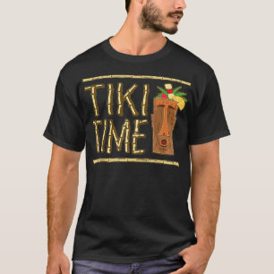 T-shirt Retro Tiki Bar Design 1