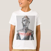 T-shirt Retro Tin Man Steampunk Armor (Devant)