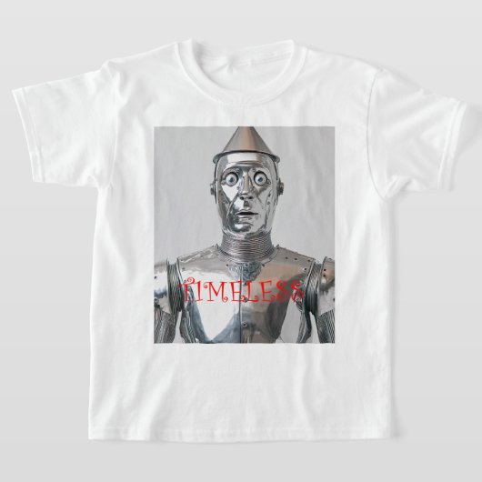 T-shirt Retro Tin Man Steampunk Armor (Poser)