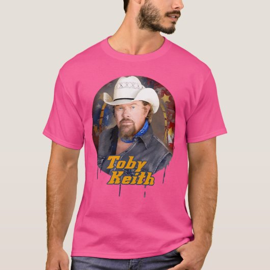 T-shirt Retro Toby - Keith (Devant)