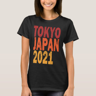 T-shirt Retro Tokyo Japon 2021