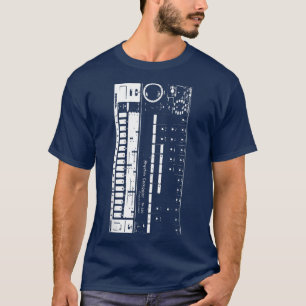 T-shirt Retro TR808 Synthétiseur EDM Danse Musicien