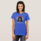 T-shirt Retro Tri Cavalier King Charles Spaniels Règle (Devant entier)