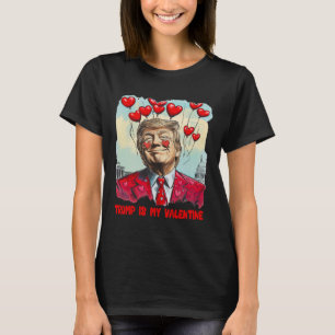 T-shirt Retro Trump est mon Valentin Trump Valentine Day 3