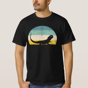 T-shirt Rétro Tuatara Reptile
